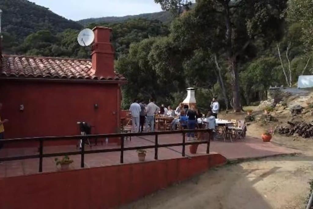 Masia Can Castellar Sant Iscle De Vallalta Exterior foto
