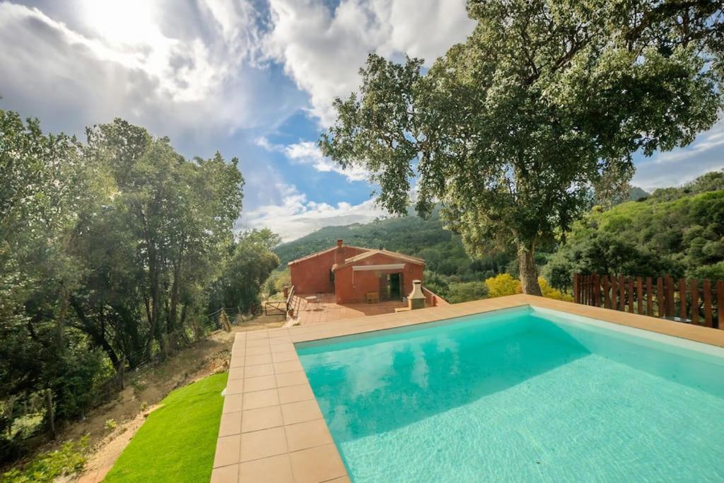 Masia Can Castellar Sant Iscle De Vallalta Exterior foto