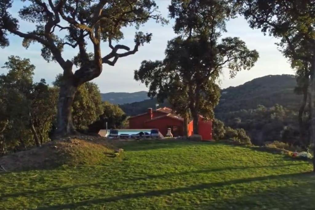 Masia Can Castellar Sant Iscle De Vallalta Exterior foto